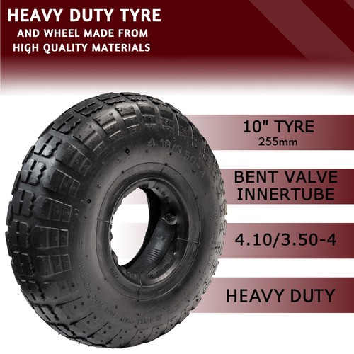 4 tyre and innertube - 4.10/3.50-4,