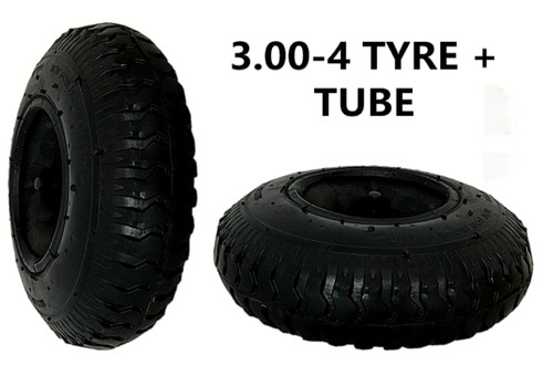 Trolley tyre and innertube - tyre,